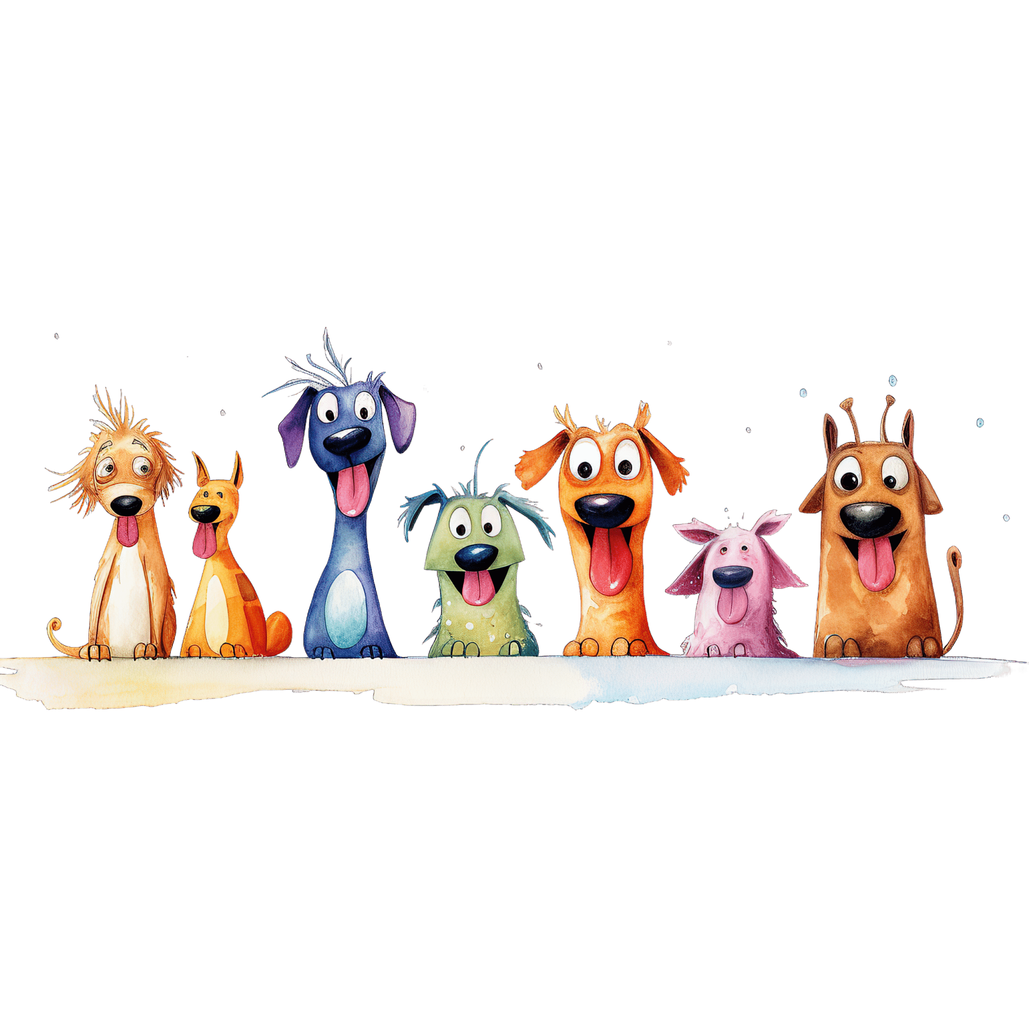 Whimsical Dogs