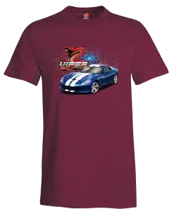 Dodge Viper SRT Maroon T-Shirt