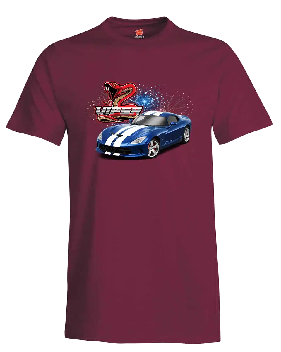 Dodge Viper SRT Maroon T-Shirt